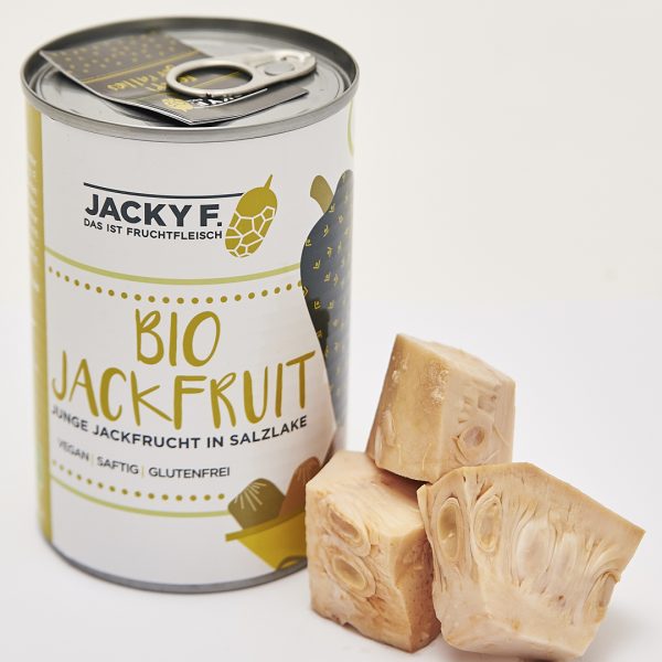 Bio Jackfruit lata 400 gramos muestra