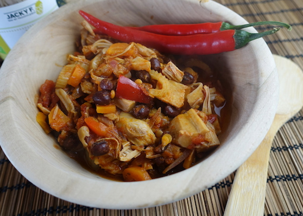 Chili sin carne de Bio Jackfruit