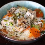 Fideos de arroz con Bio Jackfruit