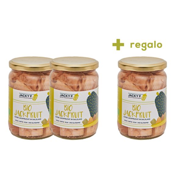 2 botes bio jackfruit más uno de regalo