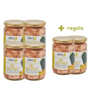 4 botes bio jackfruit más 2 de regalo
