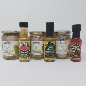set salsas sierra nevada y bio jackfruit