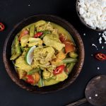 Curry de Jackfruit con arroz de coliflor