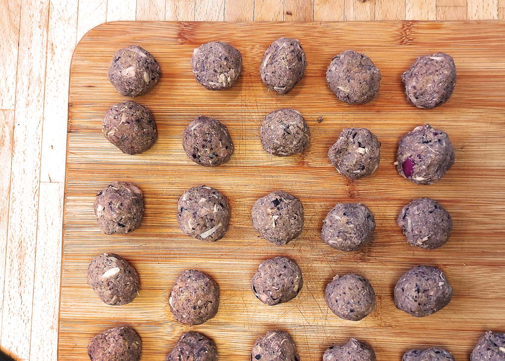 albóndigas vegetales jackfruit