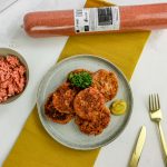 mesa con jackfruit ahumada